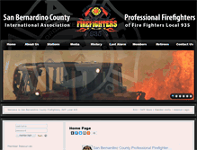 Tablet Screenshot of local935fire.org